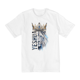 Nome do produto CAMISA QUALITY INFANTIL (10-14) | YESHUA COROA AZUL