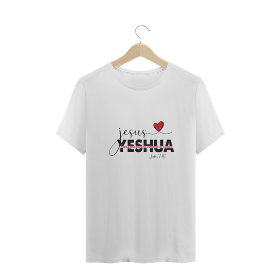 CAMISA PLUS SIZE | JESUS YESHUA JOÃO 3:16