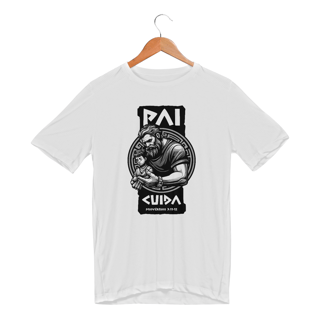 Nome do produto CAMISETA SPORT DRY UV | PAI CUIDA PROVÉRBIOS 3:11-12