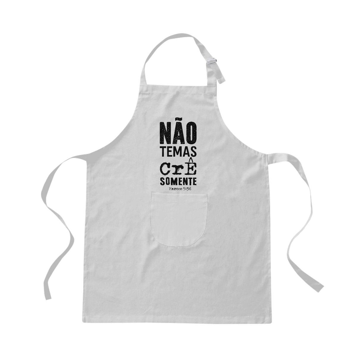 Nome do produto: AVENTAL BRIM | MARCOS 5:36
