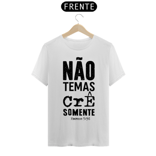Nome do produto CAMISA QUALITY | MARCOS 5:36