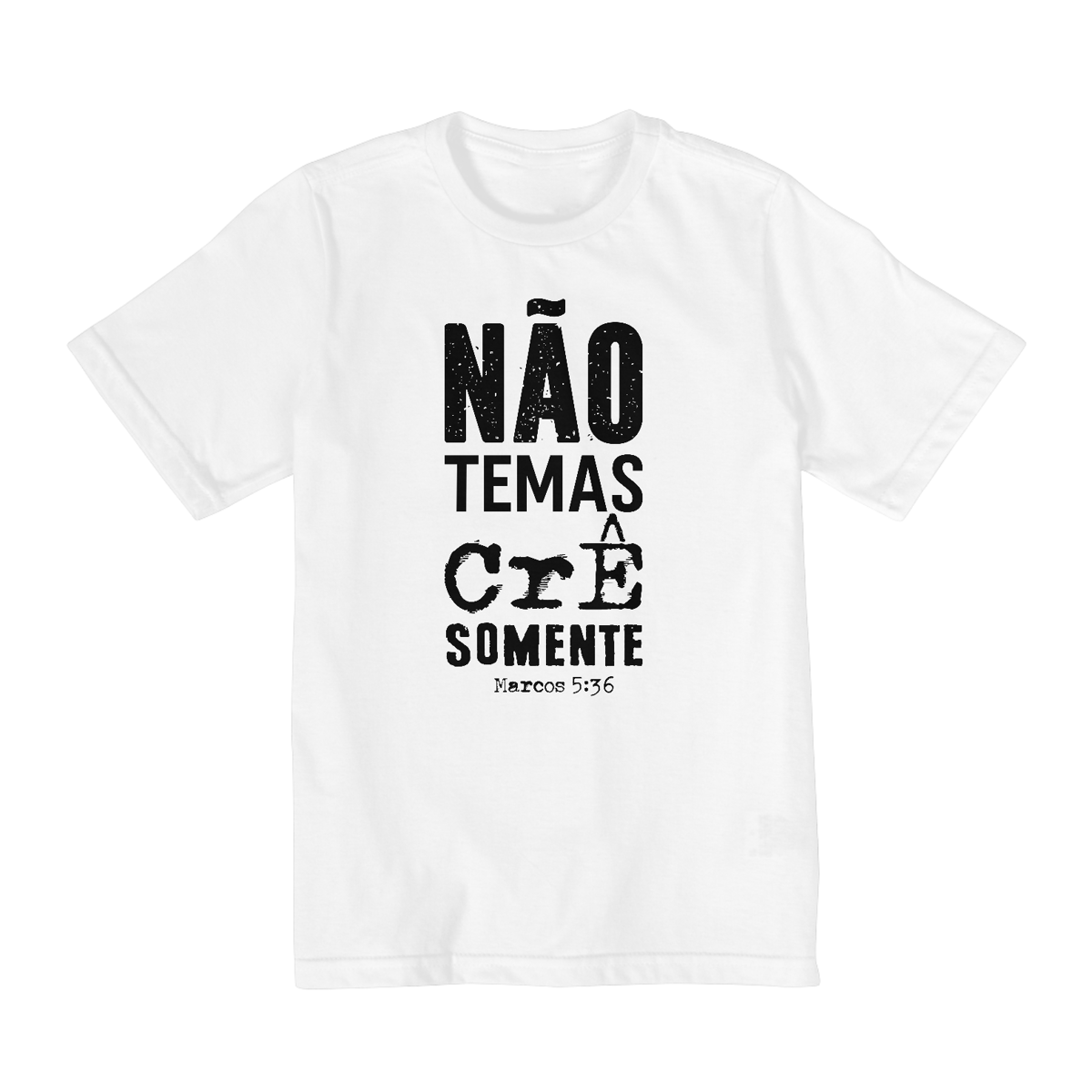 Nome do produto: CAMISA QUALITY INFANTIL 10 A 14| MARCOS 5:36