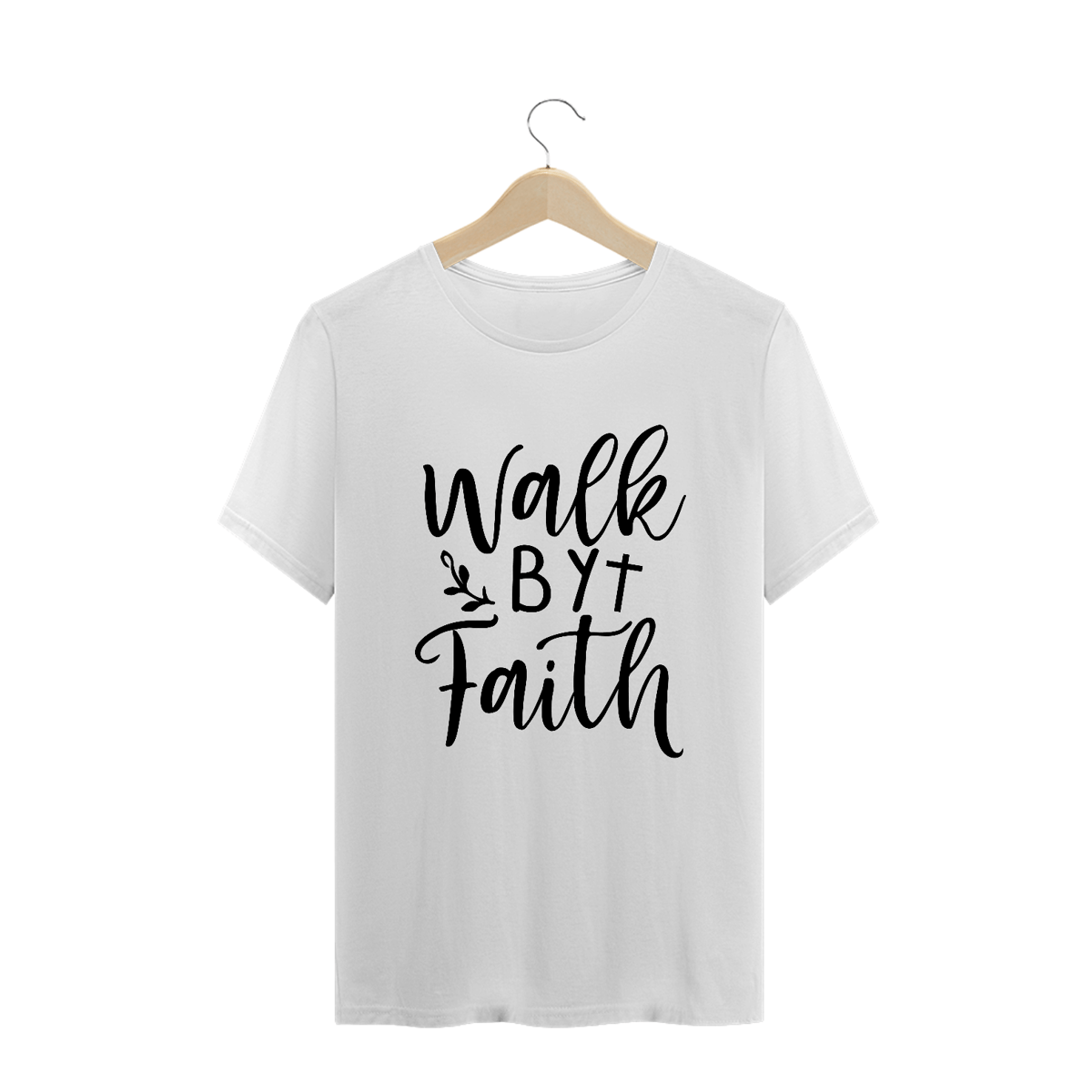 Nome do produto: CAMISA PLUS SIZE | WALK BY FAITH