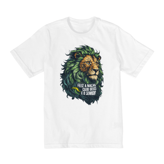 Nome do produto CAMISETA QUALITY INFANTIL 10 A 14 | DEUS E O SENHOR