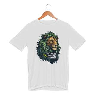 Nome do produto CAMISETA SPORT DRY UV | DEUS E O SENHOR