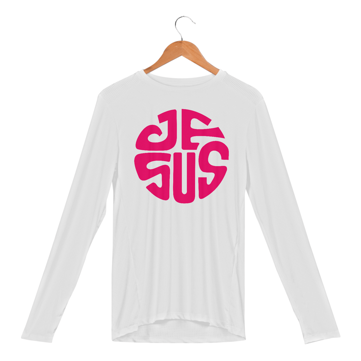 Nome do produto: CAMISETA MANGA LONGA SPORT DRY UV| JESUS 