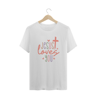CAMISA PLUS SIZE |  JESUS LOVES YOU