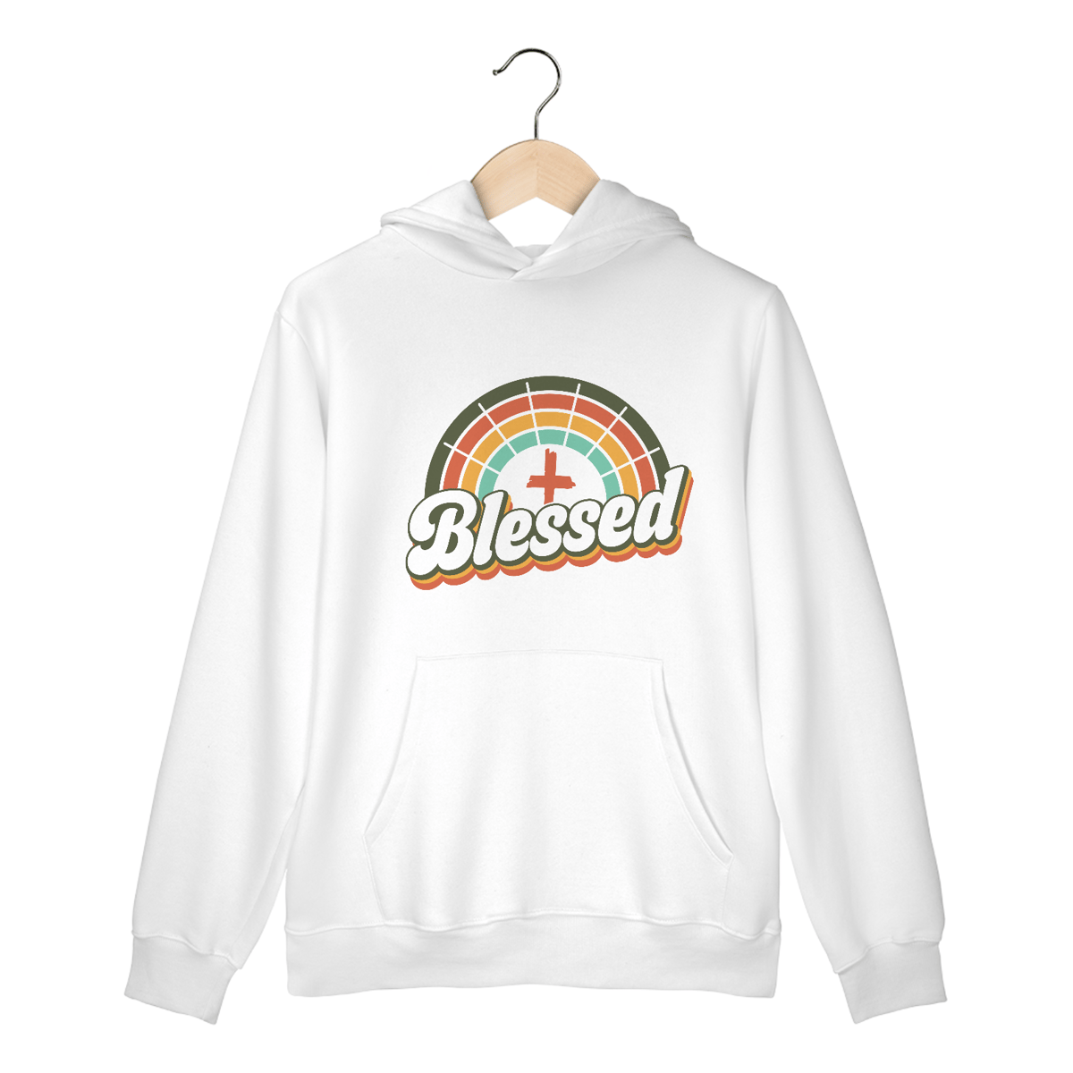 Nome do produto: MOLETOM CANGURU | BLESSED