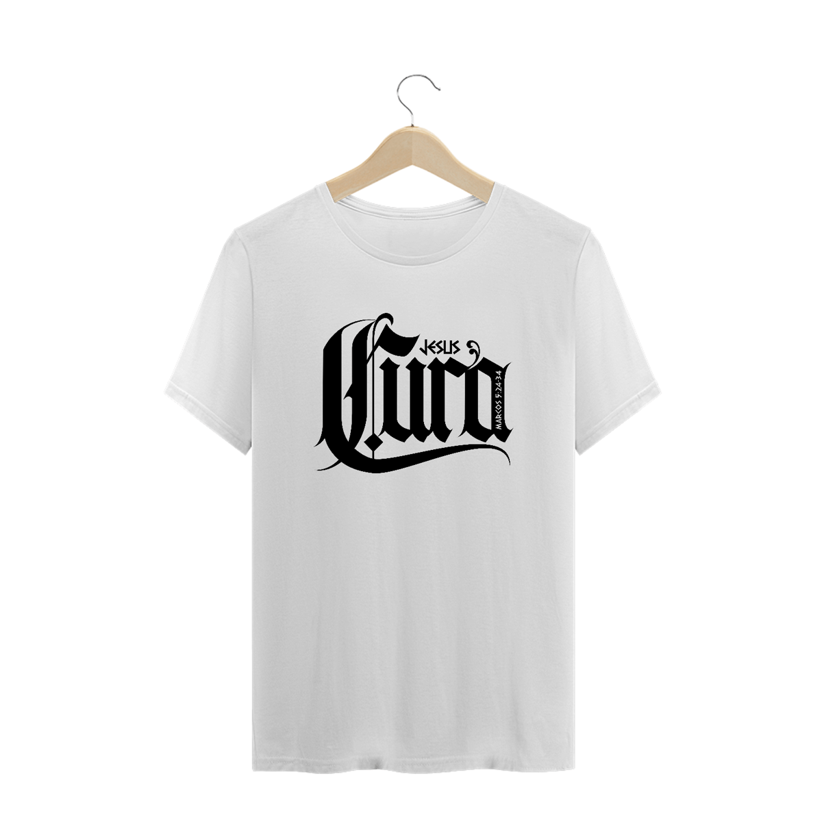 Nome do produto: CAMISA PLUS SIZE | JESUS CURA 1