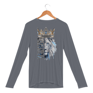 Nome do produto CAMISA MANGA LONGA SPORT DRY UV | YESHUA COROA AZUL
