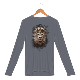 Nome do produto CAMISA MANGA LONGA SPORT DRY UV | LEÃO COROA DOURADA