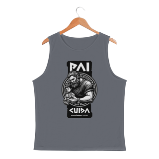 Nome do produto REGATA MASCULINA SPORT DRY UV | PAI CUIDA PROVÉRBIOS 3:11-12