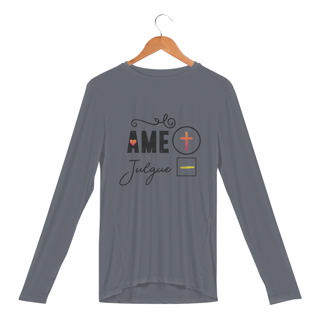 Nome do produto CAMISA MANGA LONGA SPORT DRY UV | AME + JULGUE -