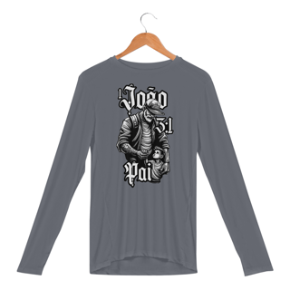 Nome do produto CAMISA MANGA LONGA SPORT DRY UV | 1 JOÃO 3:1 PAI