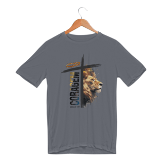 Nome do produto CAMISETA SPORT DRY UV | CORAGEM - JOSUÉ 1:9