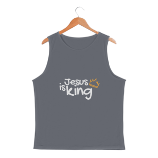 Nome do produto REGATA MASCULINA SPORT DRY UV | JESUS IS KING