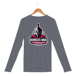 Nome do produto CAMISETA MANGA LONGA SPORT DRY UV | EFÉSIOS 6:11