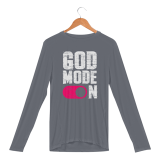 Nome do produto CAMISETA MANGA LONGA SPORT DRY UV | GOD MODE ON
