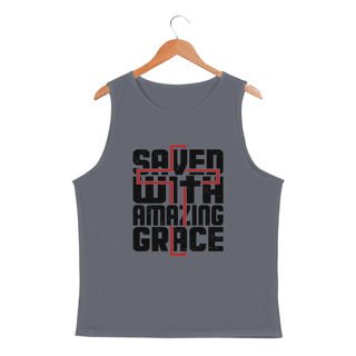 Nome do produto REGATA MASCULINA SPORT DRY UV | SAVED WITH AMAZING GRACE