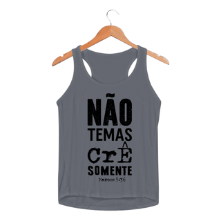 Nome do produto REGATA FEMININA SPORT DRY UV | MARCOS 5:36