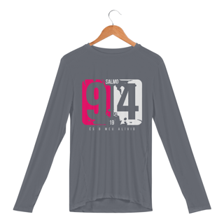 Nome do produto CAMISETA MANGA LONGA SPORT DRY UV| SALMOS 94