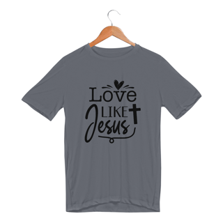 Nome do produto CAMISETA SPORT DRY UV | LOVE LIKE JESUS