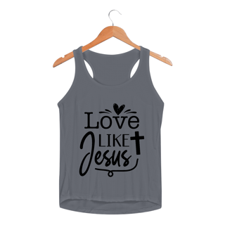 Nome do produto REGATA FEMININA SPORT DRY UV | LOVE LIKE JESUS