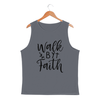 Nome do produto REGATA MASCULINA SPORT DRY UV | WALK BY FAITH