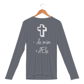 Nome do produto CAMISETA MANGA LONGA SPORT DRY UV | - DE MIM + DELE 