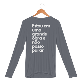 Nome do produto CAMISETA MANGA LONGA SPORT DRY UV| GRANDE OBRA