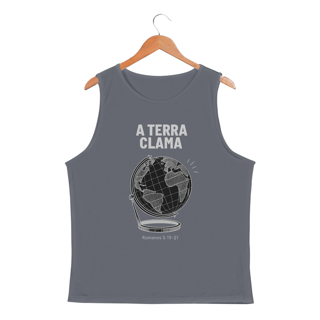 Nome do produto REGATA MASCULINA SPORT DRY UV | A TERRA CLAMA