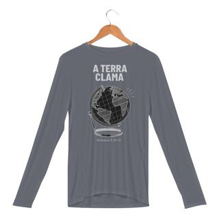 Nome do produto CAMISETA MANGA LONGA SPORT DRY UV | A TERRA CLAMA