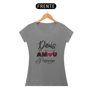 Nome do produto BABY LONG QUALITY | DEUS ME AMOU PRIMEIRO JOÃO 3:16