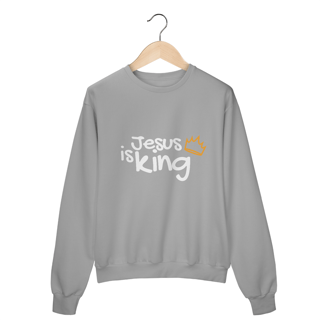 Nome do produto MOLETOM FECHADO | JESUS IS KING