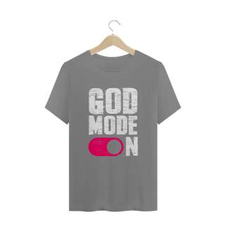 Nome do produto CAMISA PLUS SIZE | GOD MODE ON