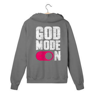 Nome do produto MOLETOM COM ZÍPER | GOD MODE ON
