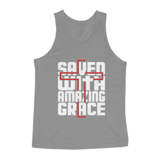 Nome do produto REGATA MASCULINA QUALITY | SAVED WITH AMAZING GRACE