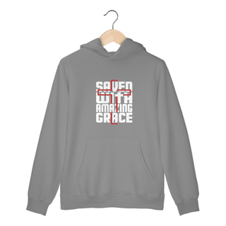 Nome do produto MOLETOM CANGURU | SAVED WITH AMAZING GRACE