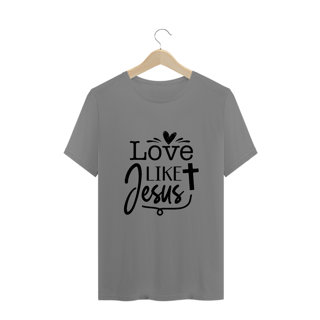 Nome do produto CAMISA PLUS SIZE | LOVE LIKE JESUS