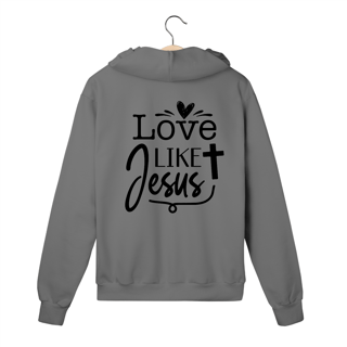 Nome do produto MOLETOM COM ZÍPER | LOVE LIKE JESUS