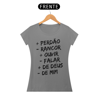 Nome do produto BABY LONG QUALITY | + PERDÂO - RANCOR  + OUVIR - FALAR + DE DEUS - DE MIM