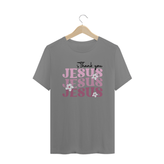 Nome do produto CAMISA PLUS SIZE | THANK YOU JESUS