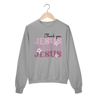 Nome do produto MOLETOM FECHADO | THANK YOU JESUS