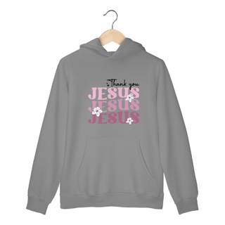 Nome do produto MOLETOM CANGURU | THANK YOU JESUS