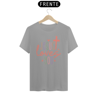 Nome do produto CAMISA QUALITY |  JESUS LOVES YOU