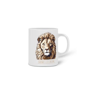 Nome do produto CANECA | LEÃO DA TRIBO DE JUDÁ