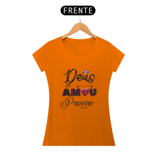 Nome do produto BABY LONG QUALITY | DEUS ME AMOU PRIMEIRO JOÃO 3:16