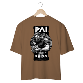 Nome do produto CAMISA OVERSIZED | PAI CUIDA PROVÉRBIOS 3:11-12