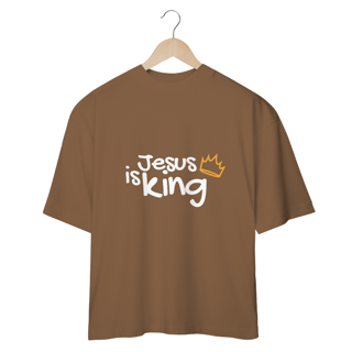 Nome do produto CAMISETA OVERSIZED | JESUS IS KING