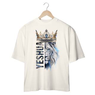 Nome do produto CAMISA OVERSIZED | YESHUA COROA AZUL